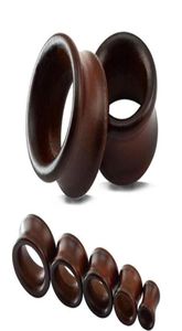 Multi -maten Wood Ear Plugs Tunnels Fashionable Ear Expander Body Piercing sieraden voor mannen en vrouwen4515652