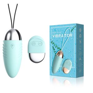 Vibrateurs d'oeufs sautants à plusieurs vitesses pour femme, télécommande, boules vaginales, masturbateur sexy, stimulateur de Clitoris