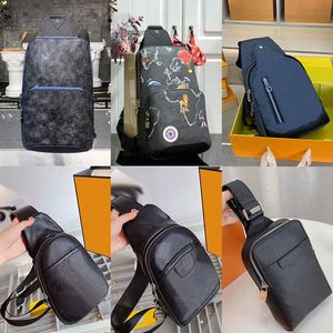 Multi -stijl hoogwaardige tassen Designer Chest Pack Cross Body Handtassen Schouderleer Sportachtig Travel Canvas Outdoor Bag J6RW#