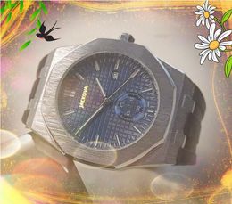 Multi Styles Design Automatique Date Hommes Montres Lumineux Classique Généreux En Caoutchouc En Acier Inoxydable Bande Mouvement À Quartz Horloge Squelette Lunette Loisirs Montre-Bracelet