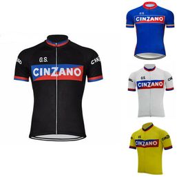 Maillot de cyclisme de l'équipe rétro pour hommes, personnalisé, haut de course de montagne sur route, uniforme de sport de vélo classique, multi-styles, Y21120202