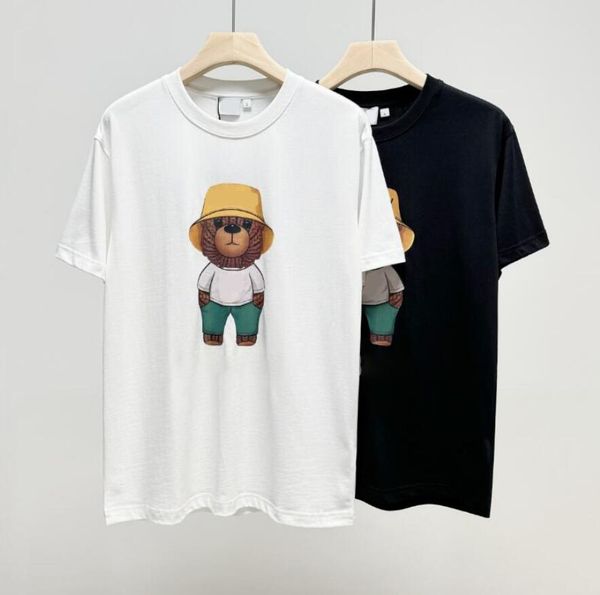 Multi styles avec lettres Bear Summer Designer Tees Tops Côtes courtes Tshirts Men T-shirt Taille S-3XL