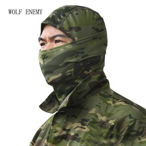 Multicam arid tactische Nijia balaclava/ mca full face zachte schedels beanies jachtpet buitenhoeden