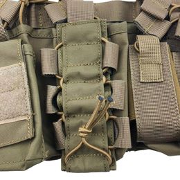 Multicam Tactical Ammo Chest Rig amovible Hunting Airsoft Paintball