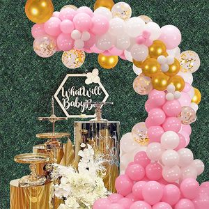 Globo Multicolor cadena fiesta de cumpleaños conjunto de globos boda arreglo de boda suministros de decoración globos