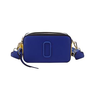 Multicolorido saco de câmera bolsas femininas alças largas um ombro sacos carteira qualidade superior crossbody flap254g