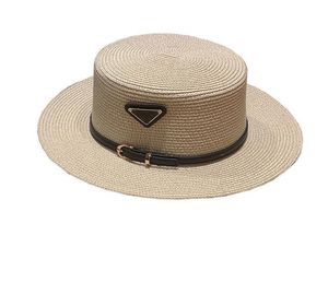 Chapeau de seau de designer multicolore mode chapeau de paille décoratif plante triangulaire tricoté gorra rue rétro plage soleil preuve populaire chapeaux de luxe à large bord PJ066 C23