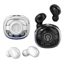 Mehrfarbige Kopfhörer, TWS-Ohrhörer, In-Ear-Mini-Ohrhörer, kabelloses Bluetooth-Sportmusik-Headset, Power-Display, Transparenz, Ladebox, automatische Kopplung, Freisprecheinrichtung