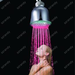 Piste de douche couleur LED Flash à saut multicolore