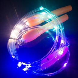Toy Kid LED Multicolor Lichtgevend Sport Gezondheid Fitness Gloeiend Touwtjespringen Spel