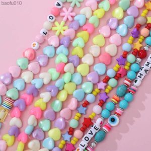Multicolore Mobile perle chaîne Bracelet téléphone suspendu corde sangle acrylique longue chaîne sangle lanière cadeau accessoire L230619