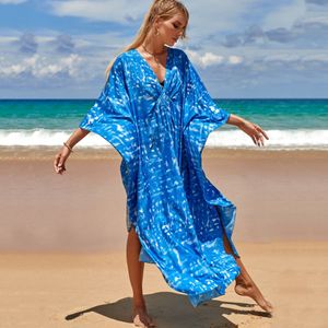 Impression multicolore bikinis de créateurs de luxe cache-ups blouse de plage surdimensionnée lxf2140 imprimé léopard imprimé serpent Zebra Beach protection solaire robes longues