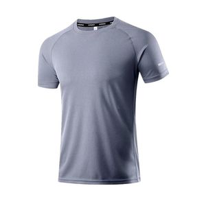 Camiseta deportiva de manga corta de secado rápido Multicolor, camisetas de gimnasio, camiseta de Fitness, camiseta para correr, ropa deportiva transpirable para hombres