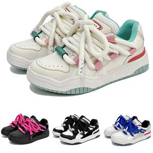 Veelkleurige ontwerper paar stijl bakkerij casual schoenen voor man vrouw zwart roze blauw wit casuals outdoor sport sneaker 36-44