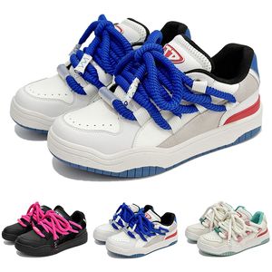Multicolore Designer Couple Style Bakery Casual Shoes Man Woman Black Pink Blue White Sports Casuals Outdoor Sports Sneakers 36-44