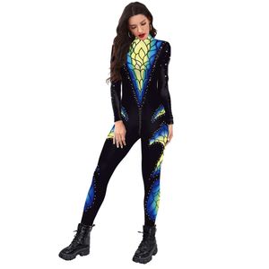 Uniforme multicolore sans couture pour fête de vacances, Design Texture, combinaison Sexy, Cosplay, impression numérique, body Catsuit