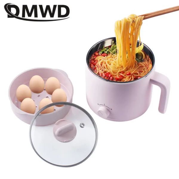 Multicookers dmwd 1.2l mulicooker fideos sopa hirviendo olla huevos calientes vapor vapor vaporera