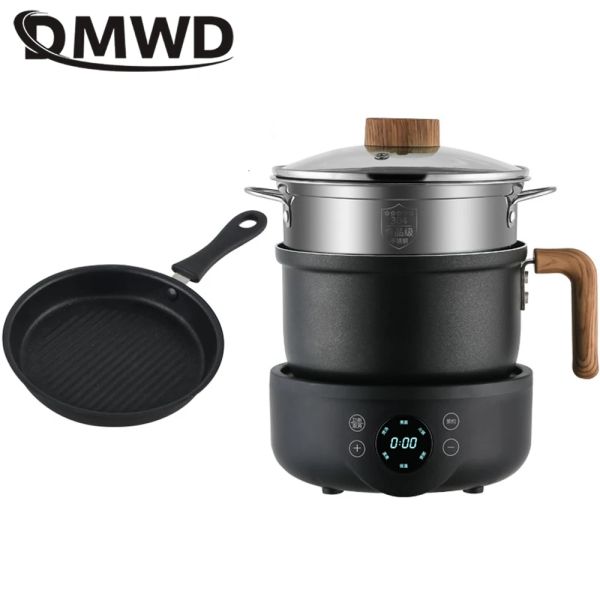 Multicookers DMWD 1.8L Máquina de cocción eléctrica para el hogar Freing Freing Food Steamer Coacher Coachadora de sopa Fideos Pot caliente 110/220V