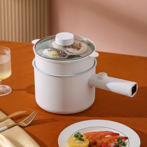 Multicookers Electric Multi cuisinier 220 V Pan de chauffage avec poignée électrique Machine Hotpot Nouilles de soupe