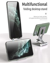 Multifunctionele Opvouwbare Desktop Telefoon Houder Metalen Alunimum Tablet Stand 15 Cm Hoge Pda Ondersteuning Universeel Voor Tablets5332753