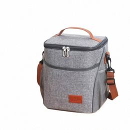 Multifuncti sac à main thermique isolé boîte à lunch sac isotherme étanche Oxford dîner Ctainer Preservati sacs de stockage des aliments I9qr #