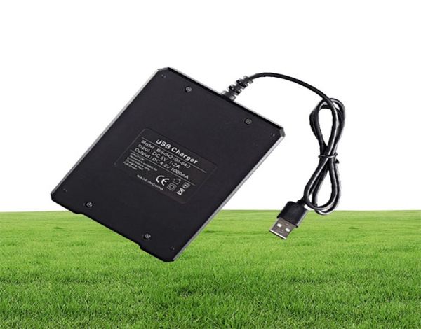Multifunctionele 18650 USB-oplader QUAD Slot Li-ionbatterijvoeding voor 37V oplaadbare lithiumbatterijen4827542