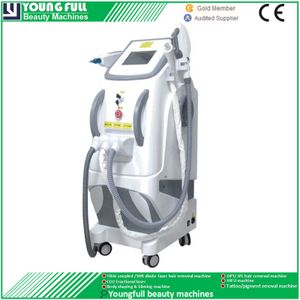 Multifonction 3 en 1 RF raffermissant les yeux visage élimination des rides corps mince rajeunissement de la peau ND yag laser détatouage balck carbo peel thérapie SHR IPL machine d'épilation