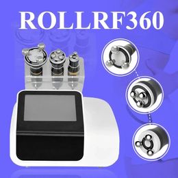 Multifunción 360 Roller RF Shape 3 en 1 Equipo de cavitación Estiramiento de la piel Rotación Eliminación de arrugas Dispositivo de belleza de elevación facial