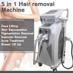 Huiddiagnose Systeem Multifunctionele 4 In 1 Opt hr Ipl Machine Voor Ontharing Rf Gezicht Lifting Nd Yag laser Tattoo Dhl