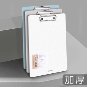 Multifunctionele A4 Bestandsmap Document Clip Writing Board Metal Report Cover School Office Stationery