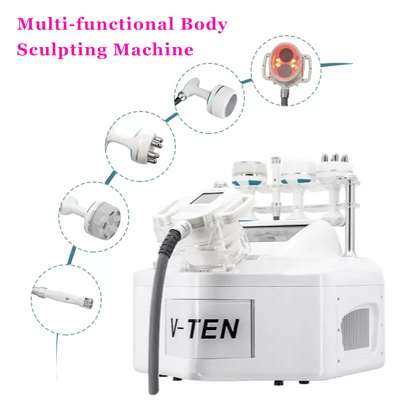 Máquina multifunción para adelgazar BodyShape V10, eliminación de celulitis, belleza, con cavitación, vacío, RF, BIO equipo de adelgazamiento corporal