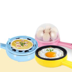 Multifunctionele Mini Ei Omelet Pannenkoeken Elektrische Gebakken Steak Koekenpan Non-Stick Gekookte Eieren Boiler Steamer