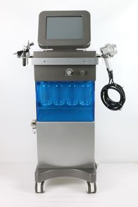 Multifonction Hydro Dermabrasion Jet d'eau Peeling Rajeunissement de la peau Hydra Dermabrasion Machine avec 7 couleurs PDT LED Photon Light