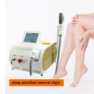 Machine d'épilation au laser Big Power 600 / 800W IPL OPT E-light avec système de refroidissement par air et eau Méthode de traitement confortable et sûre pour tous les poils de la peau