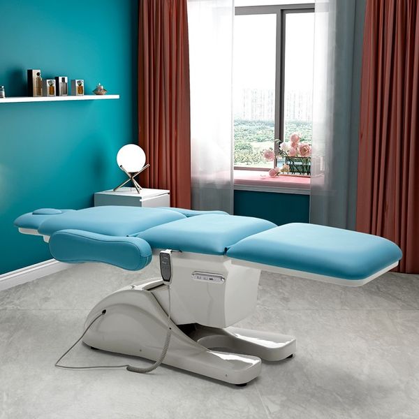 Lit de Massage multifonction pour cils, Spa complet, meubles de beauté, salon de traitement électrique