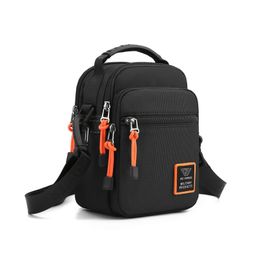 Multifunctionele herentas Hoge kwaliteit Nylon Man Messenger Crossbody Bozels Fashion Casual Handtas Schouderzak 240311