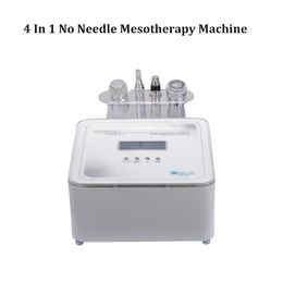 Multifunctionele geen naald mesotherapie machine met RF -koeling galvanische derma pen voor huidverjongingsgezicht op het hef van gezichtsmachine