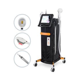 Multifunctionele opt iPL + 808nm diode laser Pijnloze Hair Removal Ice Point Depilation 3 In 1 nd Yag Picosecond Tattoo Washing Black Doll Treatment Whitening Salon