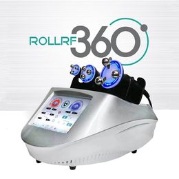 Machine de beauté RF multifonction, raffermissement de la peau, suppression de l'excroissance des rides, thérapie du métabolisme, roulement à 360 °, 3 poignées