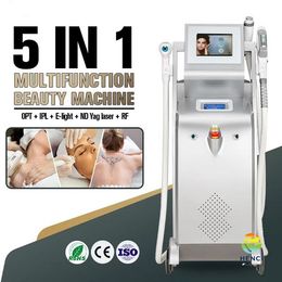 La peau multifonctionnelle de rf serrent le pigment de tatouage de laser d'ascenseur de visage enlèvent la machine d'épilation de laser de chargement initial d'opt