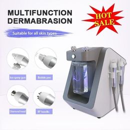 Microdermabrasion cutanée multifonctionnelle en soie, microdermabrasion/microdermabrasion en cristal, nettoyage en profondeur de la peau, machine de raffermissement de la peau rf