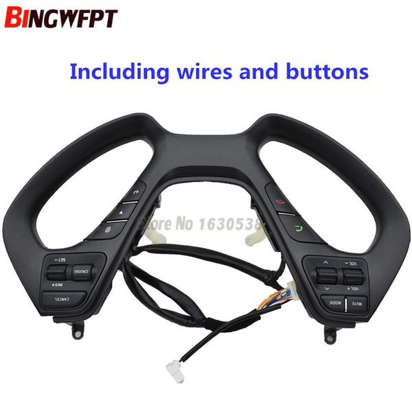 Boutons de volant multifonctions Boutons de croisière pour Kia FORTE CERATO K3 K3S voiture 2014-2016 avec Bluetooth button214s