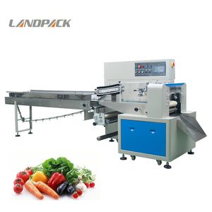 Machine d'emballage semi-automatique multifonction pour légumes et fruits, prix de haute qualité, Machine d'emballage de sacs d'oreiller, usine
