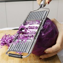 Multifunctionele groenten rasp keuken gadgets roestvrij staal Aardappel Shredder Food Grinder Cutter Slicer Keukenaccessoires 220423