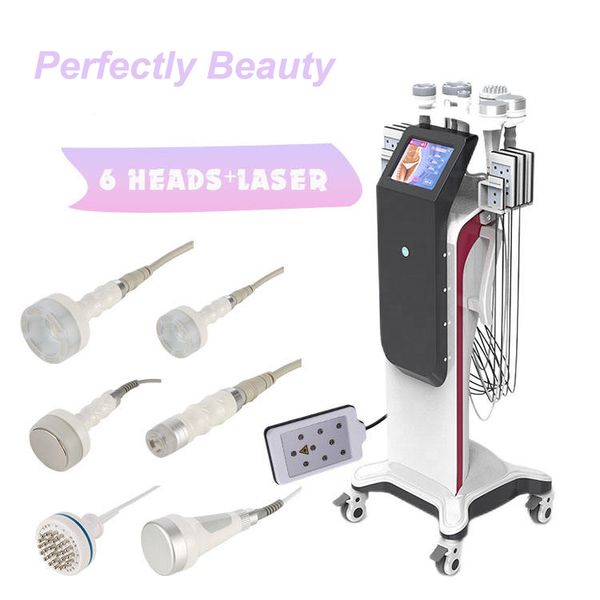 Système de cavitation sous vide ultrasonique vertical multifonction 80K RF corps amincissant le dispositif de machine resserrement de la peau levage pour salon de beauté spa