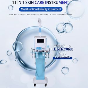 Multifonction eau oxygène réapprovisionnement en humidité électroporation thérapie photonique rajeunissement de la peau du visage machine de peeling de beauté