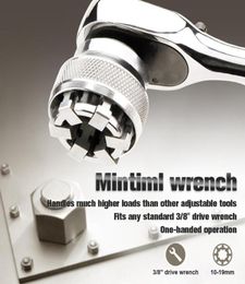 Multifunctionele sleutel Adaptieve all -fitting multi -boorbevestiging Socket Chroom Molybdeen Steel Wrench Handgereedschap Y2003238045683