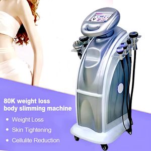 Multifonctionnel 7 en 1 5D RF 80k Cavitation Corps Shaping Liposuccion Micro-courant Vide Cellulite Enlèvement RF Body Contouring Machine