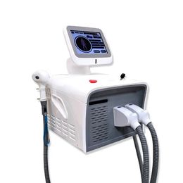 Multifunctionele 808 Diode Laser en Q-schakelaar ND YAG Laser Tattoo Removal Verjongt de huid en maakt snelle en permanente ontharing witter