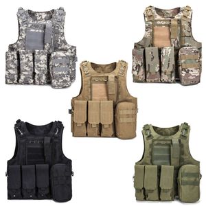 Amphibie multifonctionnel Tactical Outdoor Combat Costume Antfficages Sports Poulet Poulet Gilet Charge Équipement de survie du terrain 848897